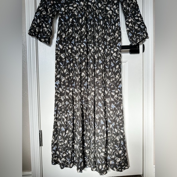 Faherty Dakota Long Sleeve Midi Dress Women’s - Size Large - Picture 9 of 13